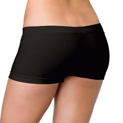 seamless bodysuit Boyshorts Black by Leg Avenue