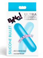small bullet vibrator Flexible Silicone Blue by XR Brands