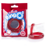 cock ring and ball separator Ringo 2 Red by Screaming O