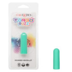 mini vibrator Turbo Buzz Rounded Bullet Green by CalExotics