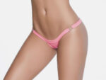 crotchless panty Wet Low v Clip on Thong - Small/medium Pink by Mapale