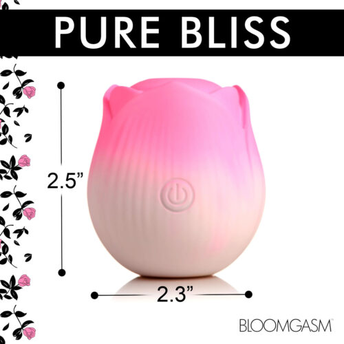 Pulsing Rose Petals Throbbing Stimulator Pink By Xr Brands