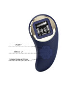 remote control vibrating bullet Mina Egg Blue by Pretty Love