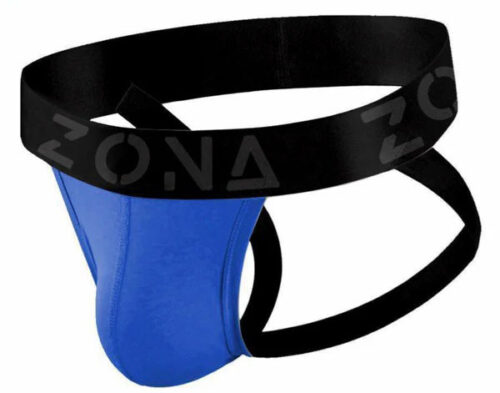Male Thong Blue Core Jockstrap Blue By Zona Mens Underwear