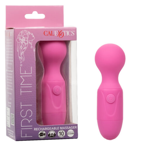 Rechargeable Massager First Time Pink By Calexotics