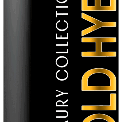 wet gold hybrid lubricant Water Silicone Blend by Wet (front view)