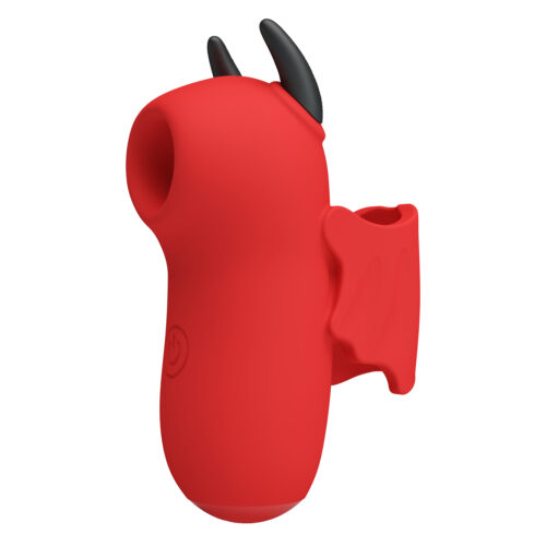 Mini Vibrator Magic Devil Finger Red By Pretty Love