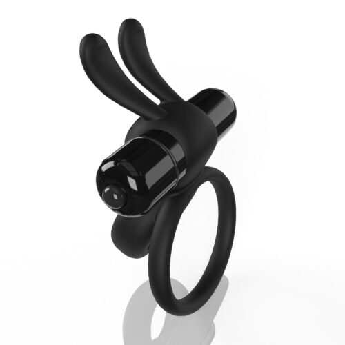 Vibrating C Ring Rabbit Amazon Screaming O 4B - Ohare Wearable Vibe Black By Screaming O
