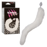 tail anal plug Running Wild White by CalExotics