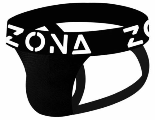 Male Thongs Black Edge Jockstrap Black By Zona Mens Underwear