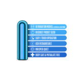 bullet vibrator Kool Vibes - Rechargeable Mini Blue by Blush