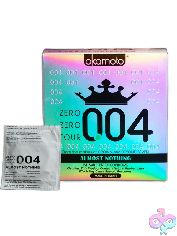 Discreet-Toys-004-Condoms-24Pk-Nu-Pm04024 Ultra-Thin Clear Sheerlon Latex Condoms 24-Pack By Paradise Marketing