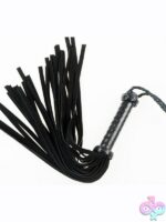 18" Mini 36-Tail Suede Flogger - Image 2