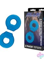 Ultra-stretch stamina endurance ring 2-pack in blue by Blue Line Men