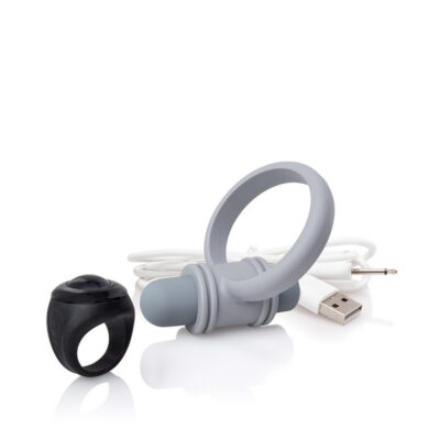 2020 My Secret Lover Kit rechargeable vibrating wearable ring set by Screaming O