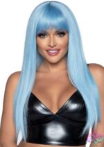 24 Inch Long Straight Bang Wig