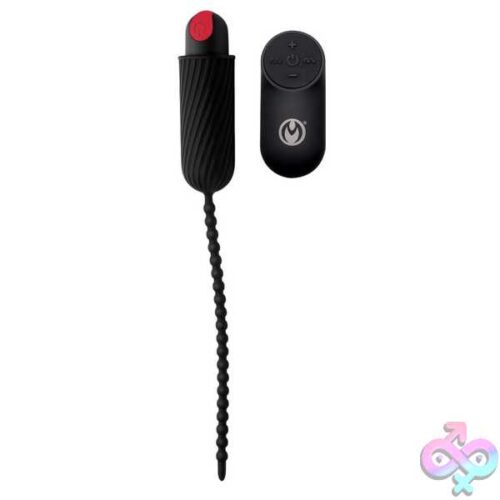 28X Dark Chain Rechargeable Remote Silicone Sound - Black - Image 5