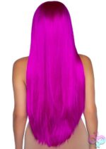 33 Inch Long Straight Center Part Wig - Image 2