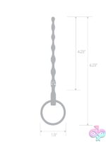 4.25" Stainless Steel Ribbed Urethral Sound - Image 3
