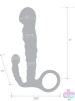 4.5" Beginners Prostate Massager – Blue - Image 3