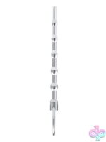 Stainless Steel Beaded Urethral Sound 4.5" - Image 2