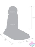 4" Super Real Penis Extension Sleeve With Ball Constriction Loop - Image 3