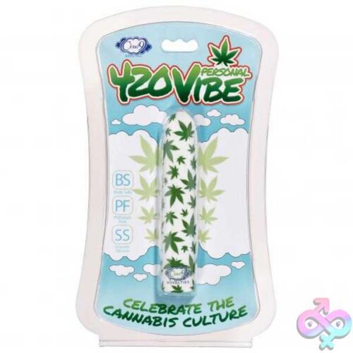 420 Slim Cannabis Leaf Vibe - White/Green - Image 2