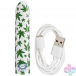 420 Slim Cannabis Leaf Vibe - White/green - Image 3