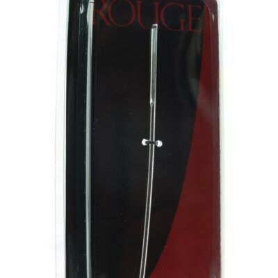 4mm smooth stainless steel dilator in clamshell case by Rouge Garments