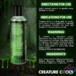 4oz Creature Slime Green Slime Water-Based - Lubricant - Image 5