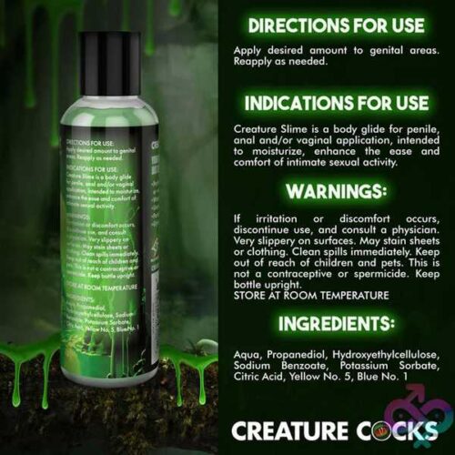 4Oz Creature Slime Green Slime Water-Based - Lubricant - Image 5