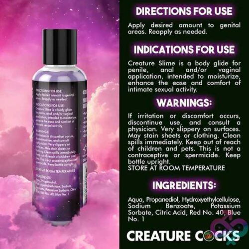 4Oz Creature Slime Purple Slime Water-Based - Lubricant - Image 5