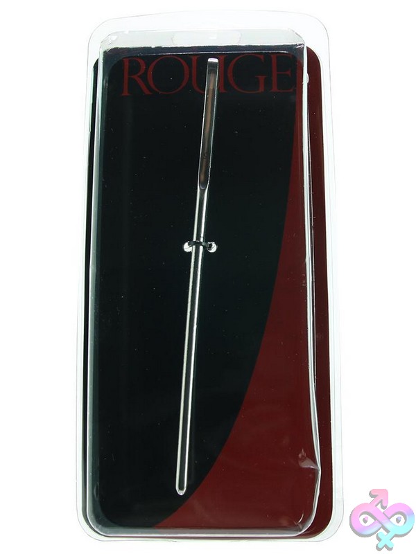 Discreet-Toys-5Mm-Smooth-Dilator-In-Clamshell-Nu-R5D076 Polished 5Mm Smooth Silver Stainless Steel Dilator In Clamshell Packaging By Rouge Garments