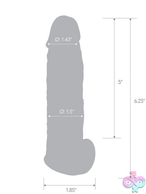 Super Real Penis Extension Sleeve With Ball Constriction Loop - Image 3
