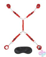 7 Pc Bed Spreader - Red - Image 4