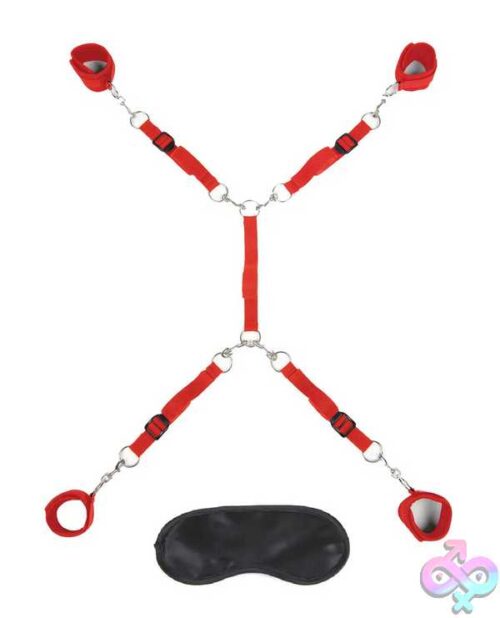 7 Pc Bed Spreader - Red - Image 4