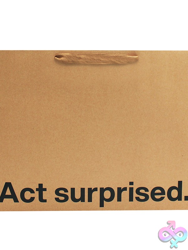 Discreet-Toys-Act-Surprised-Large-Gift-Bag-Nu-Lgb-006 Act Surprised Large Blue Gift Bag By Wood Rocket