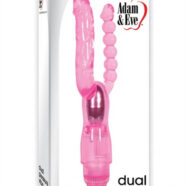 Adam and Eve Sex Toys - Adam and Eve Dual Pleasure Vibe - Pink