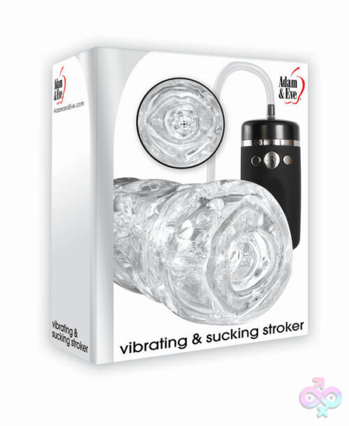 Adam and Eve Sex Toys - Adam and Eve Vibrating & Sucking Stroker
