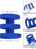 Admiral Triple Cock Cage – Blue - Image 3