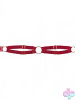 Adore Leg Garters – Red - Image 2