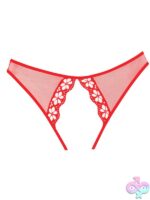 Mirabelle Plum Panty in Red - Image 3
