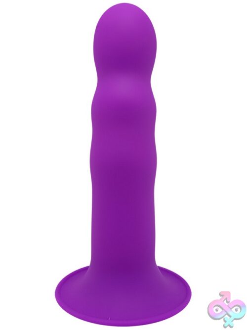 Hitsens 3 Dual Density Silicone Dildo – Purple - Image 2