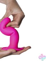Adrien Lastic Hitsens 4 Dual Density Silicone Dildo – Pink - Image 3