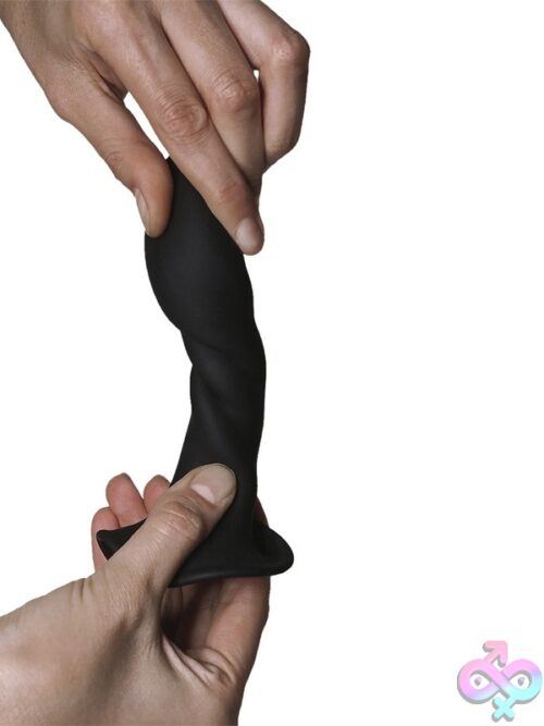 Adrien Lastic Hitsens 5 Dual Density Silicone Dildo – Black - Image 3