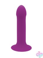 Hitsens 6 Dual Density Silicone Dildo – Purple - Image 2