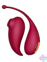 Adrien Lastic Inspiration App-Controlled Clitoral Suction Vibrating Egg – Red - Image 2