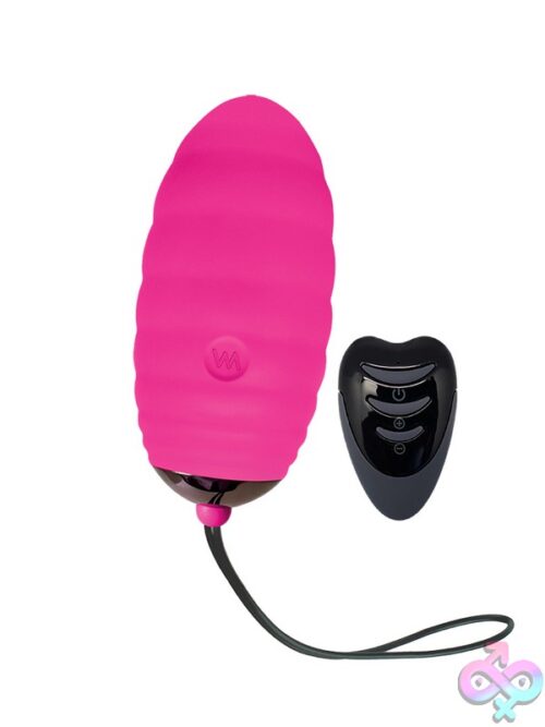Ocean Breeze 2.0 Ultra Powerful Vibrating Egg Pink - Image 2