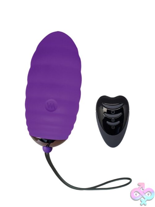 Ocean Breeze 2.0 Ultra Powerful Vibrating Egg – Purple - Image 2