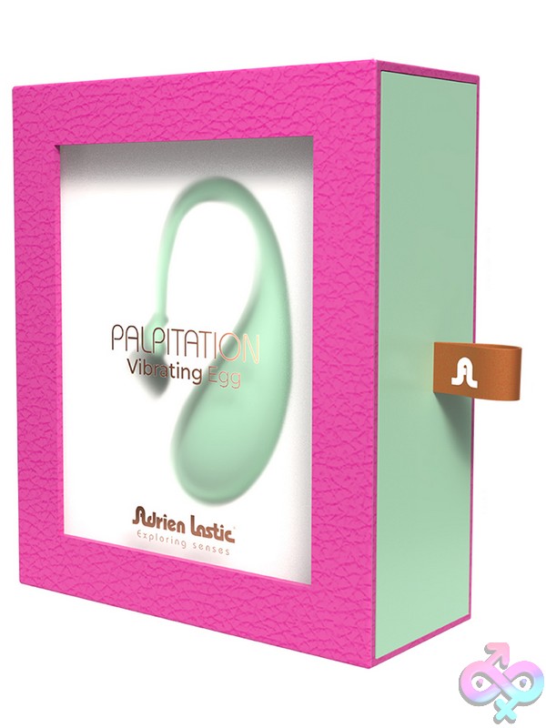 Discreet-Toys-Adrien-Lastic-Palpitation-App-Control-Vibrating-Egg-Stimulator-Mint-Nu-Dj0997-08Bx Mint Green App-Controlled Vibrating Egg In Soft Silicone By Adrien Lastic